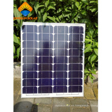 50W de alta potencia potente panel fotovoltaico mono cargador solar